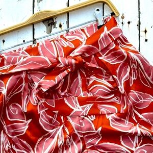 Sincerely Jules Floral Satin Pants New Without Tags